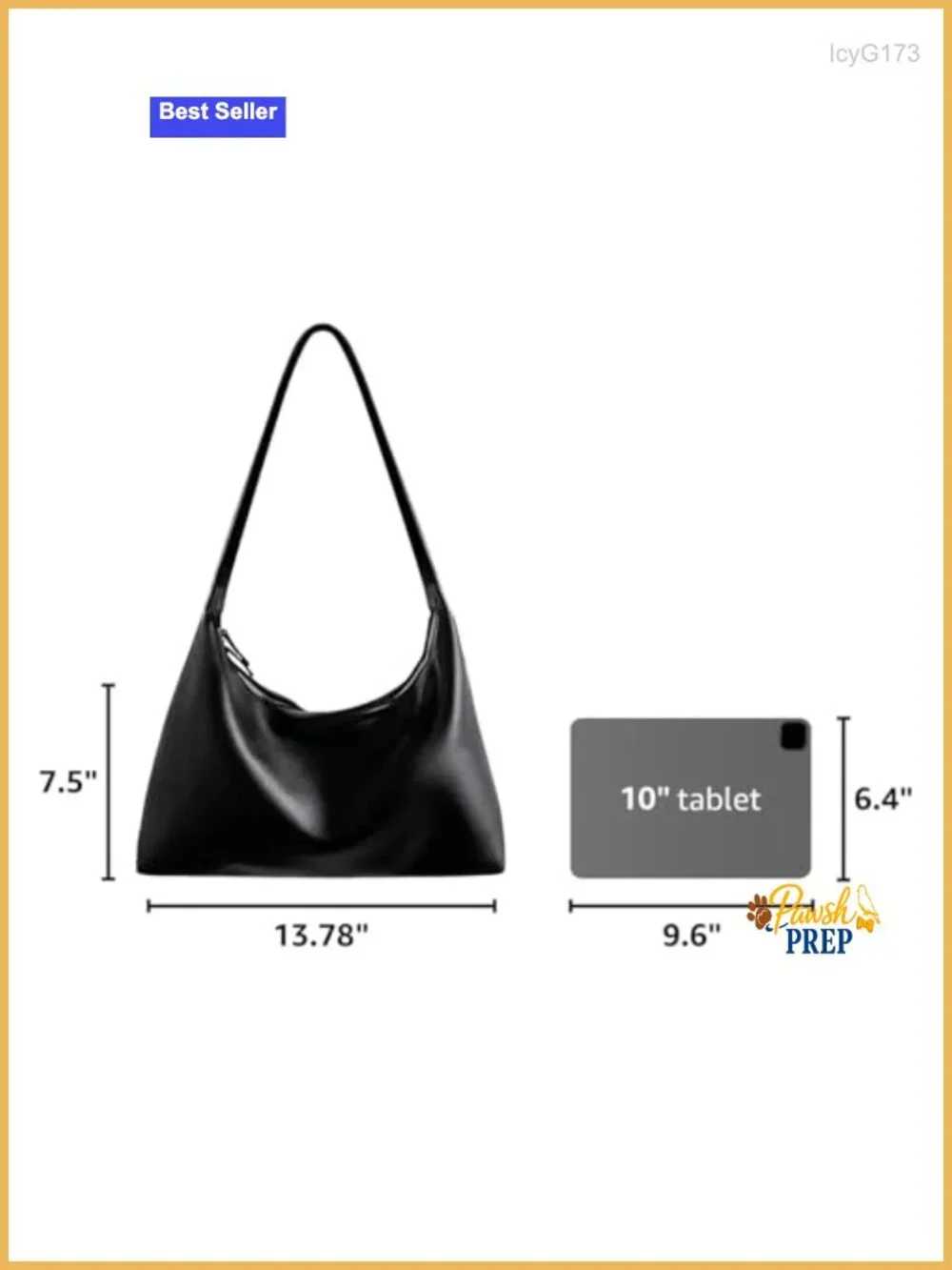 Small Shoulder Bag for Women Cute Hobo Purse Trendy Leather Tote Handbag with